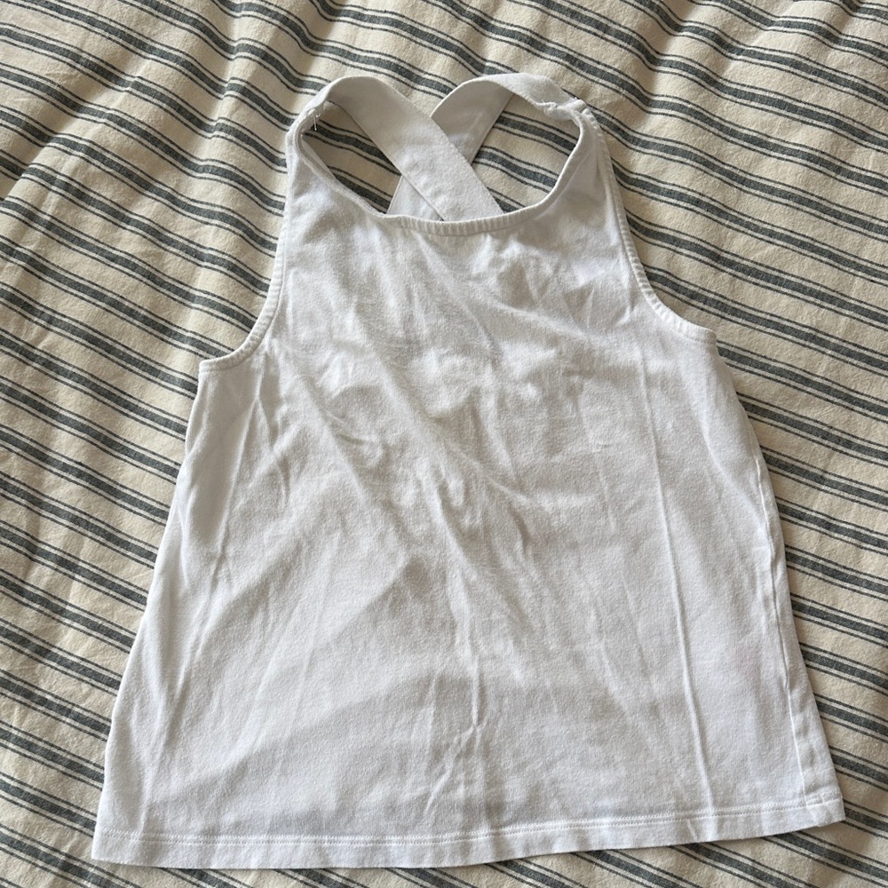 Boden White Tank Top